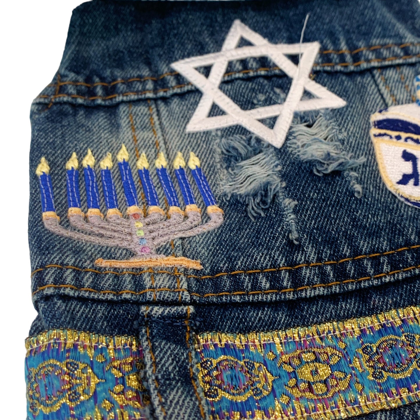 Hanukkah Vest & Beret