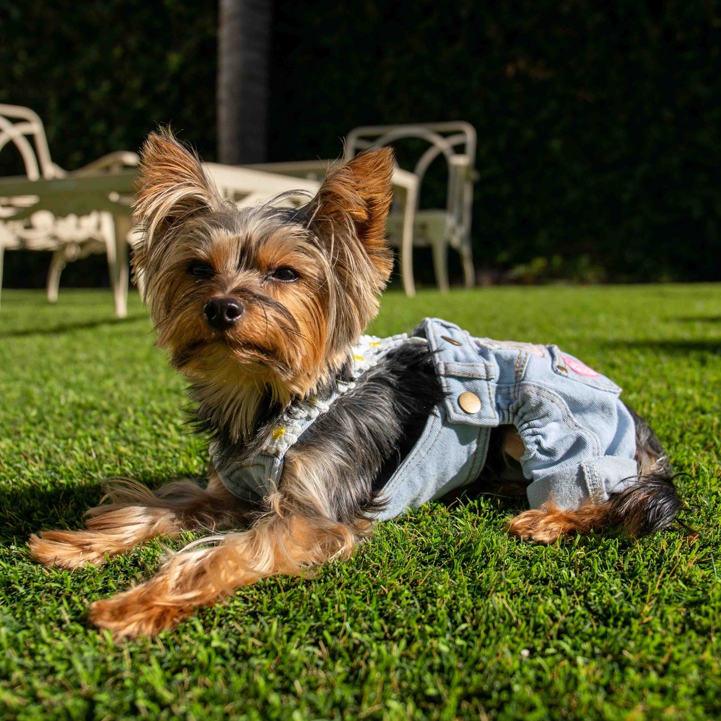 Floral Patchwork Overalls