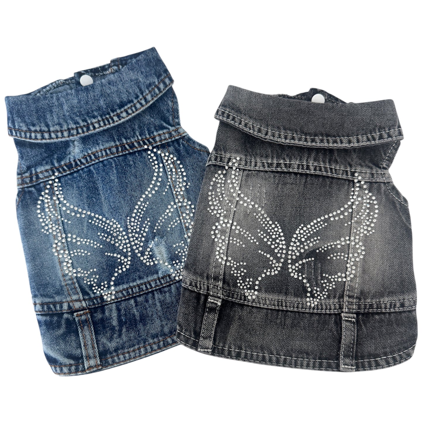 Rhinestone Wings Vest