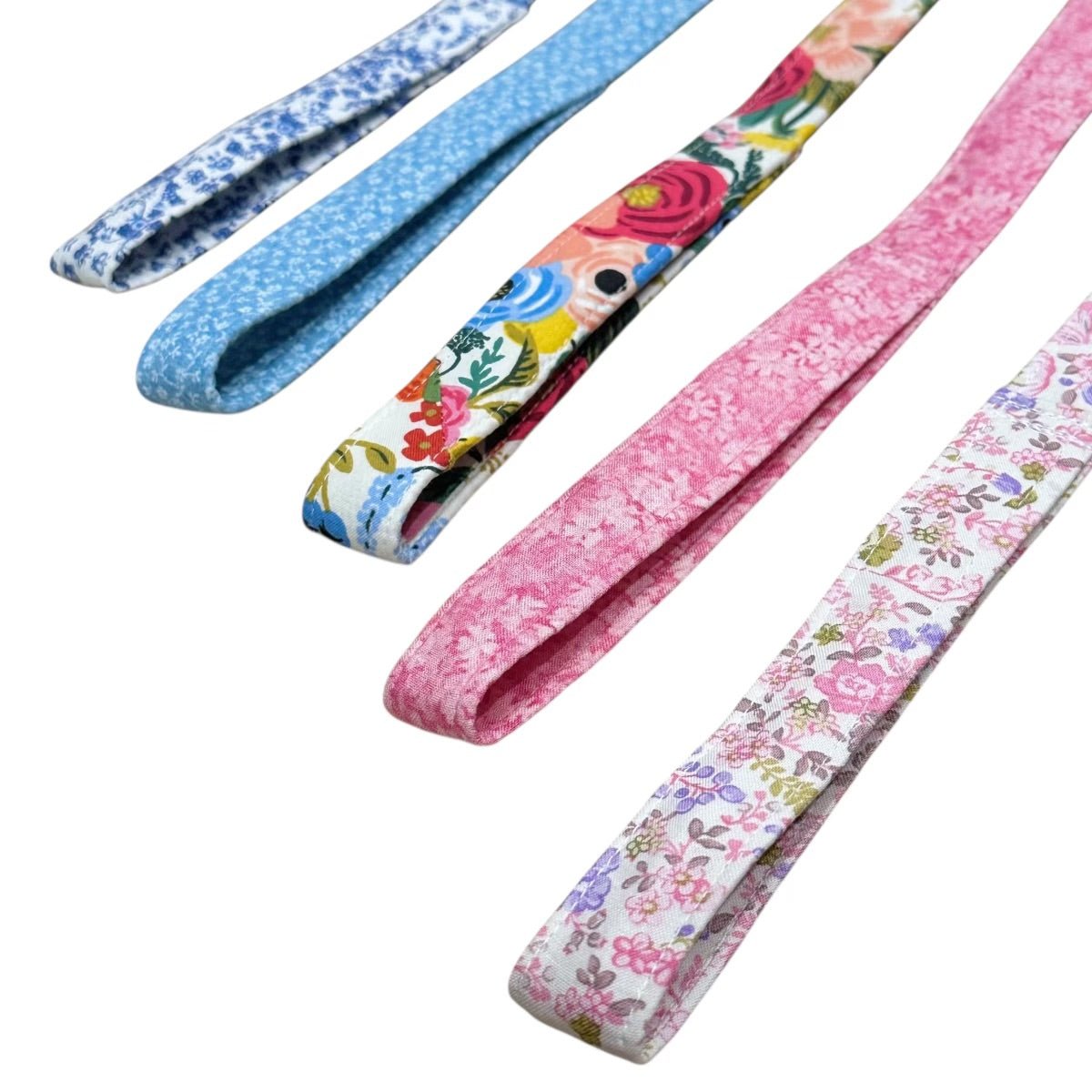 Blue Floral Toile Leash