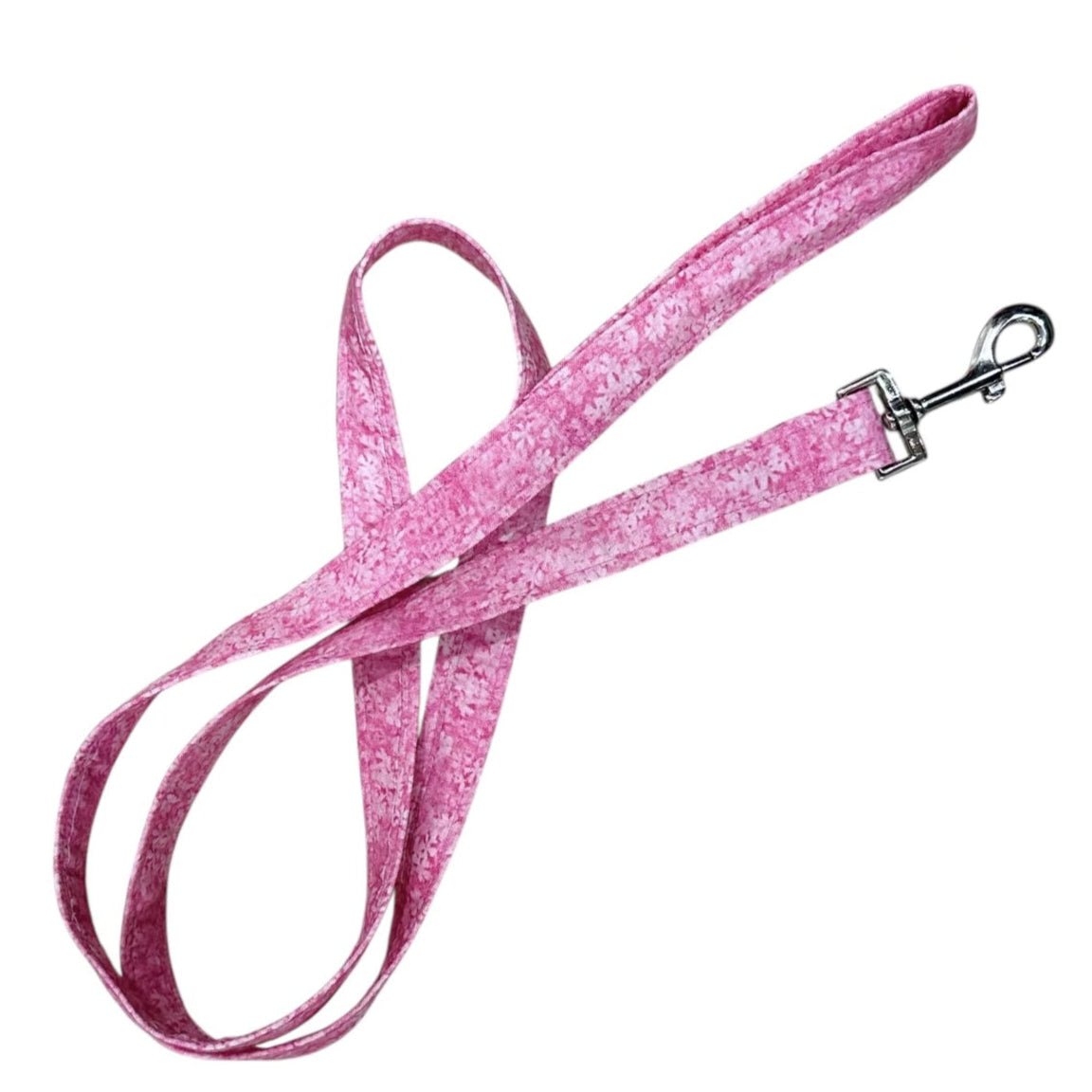 Pink Floral Calico Leash
