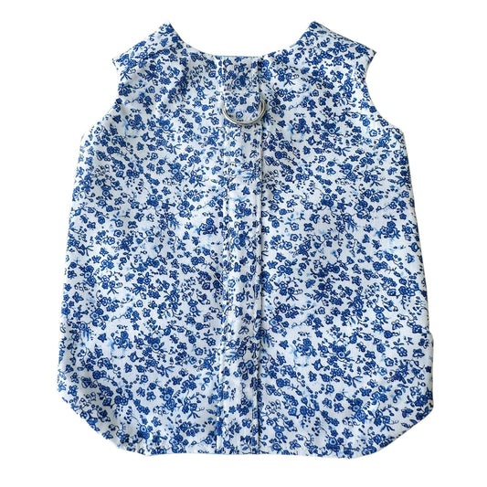 Blue Floral Toile Harness