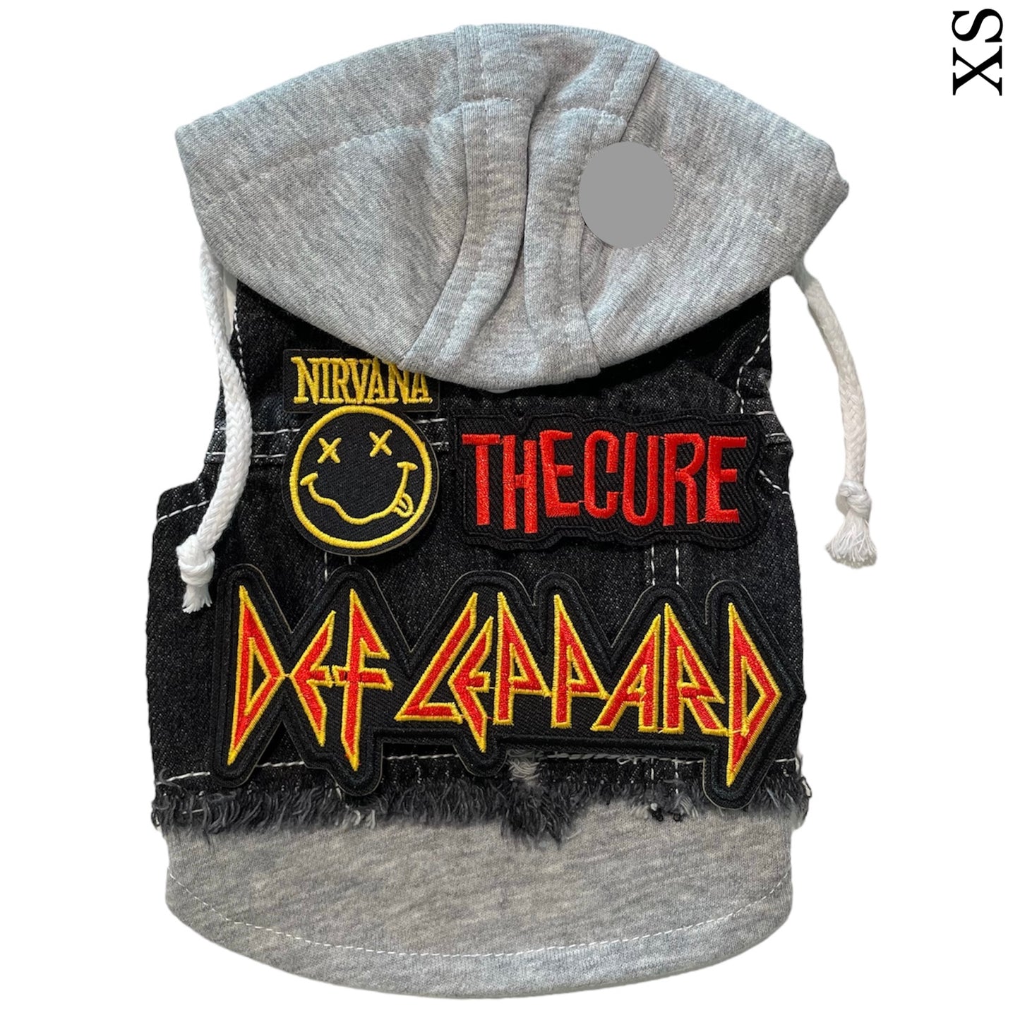 Black Rocker Hoodie - DEF LEPPARD