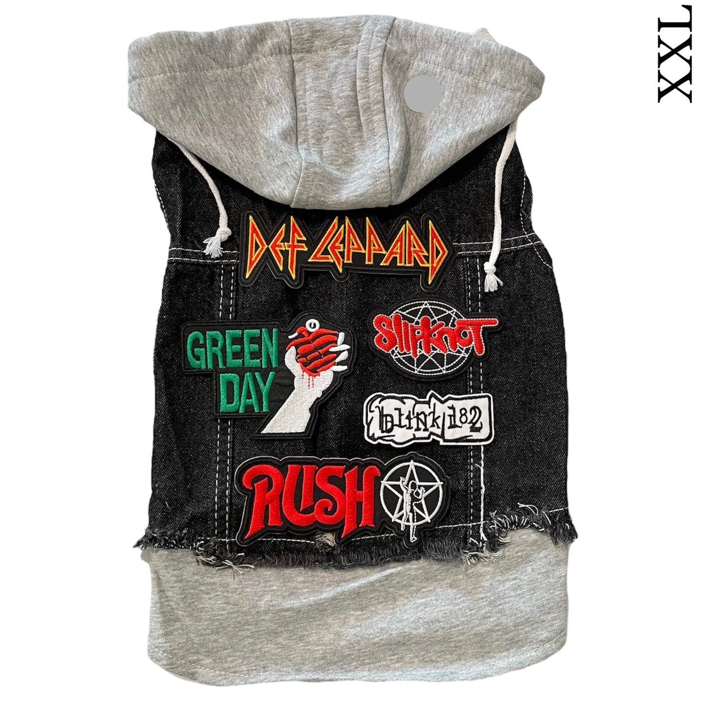 Black Rocker Hoodie - DEF LEPPARD