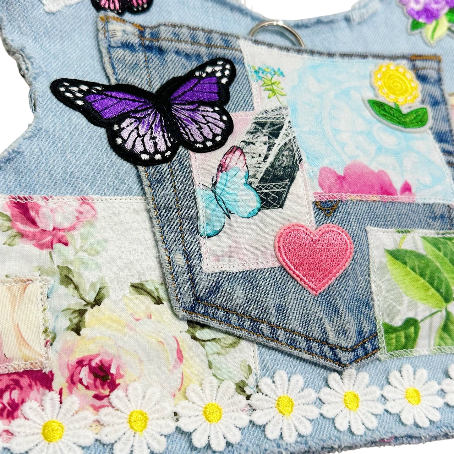 Floral Patchwork Harness