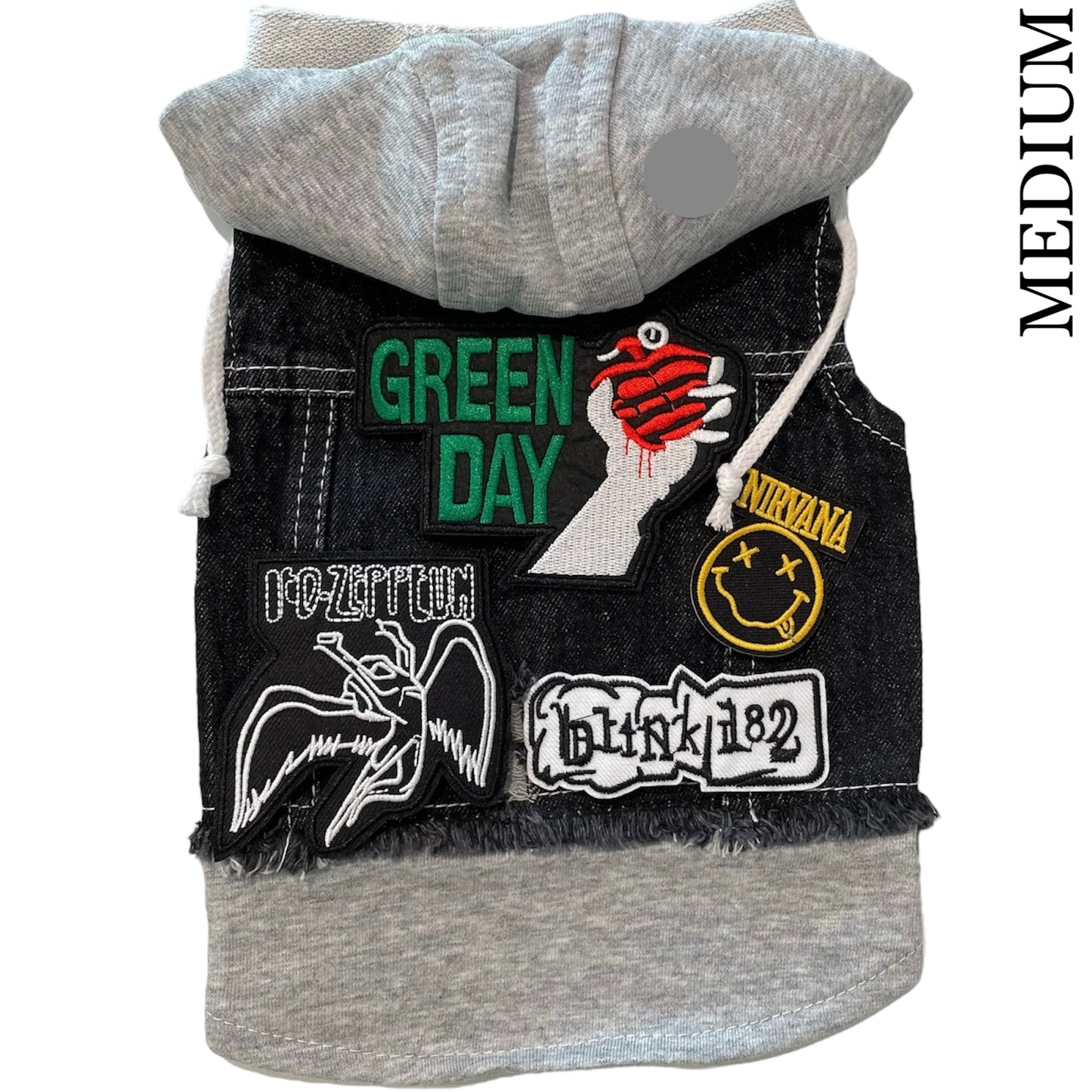 Black Rocker Hoodie - GREEN DAY