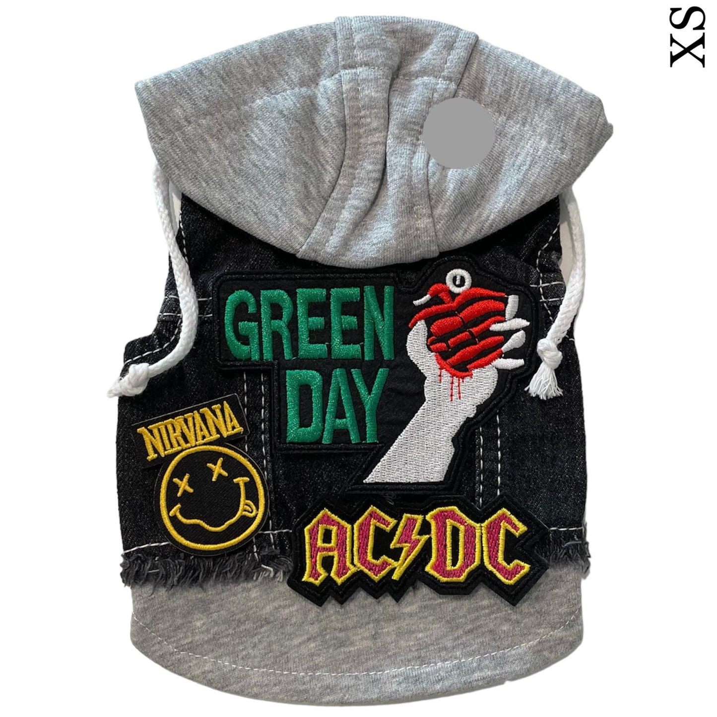 Black Rocker Hoodie - GREEN DAY