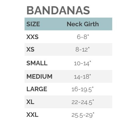 Reversible Guitar Bandana - Black/Red