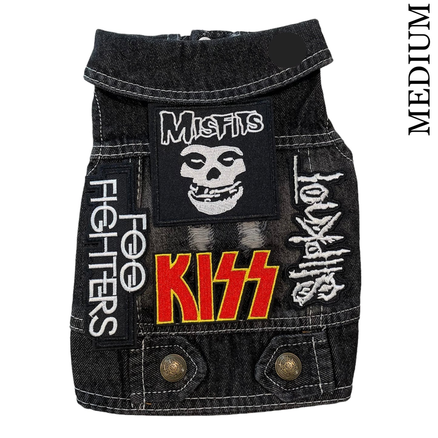 Denim Rocker Vest - MISFITS