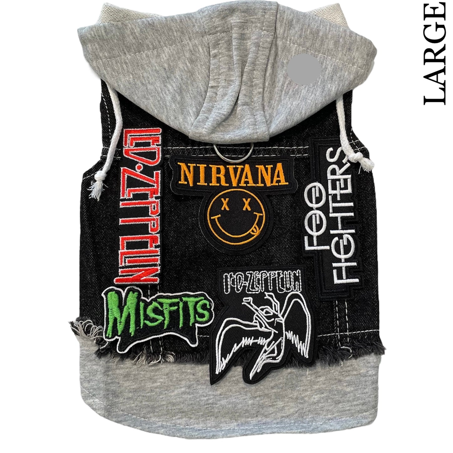 Black Rocker Hoodie - NIRVANA