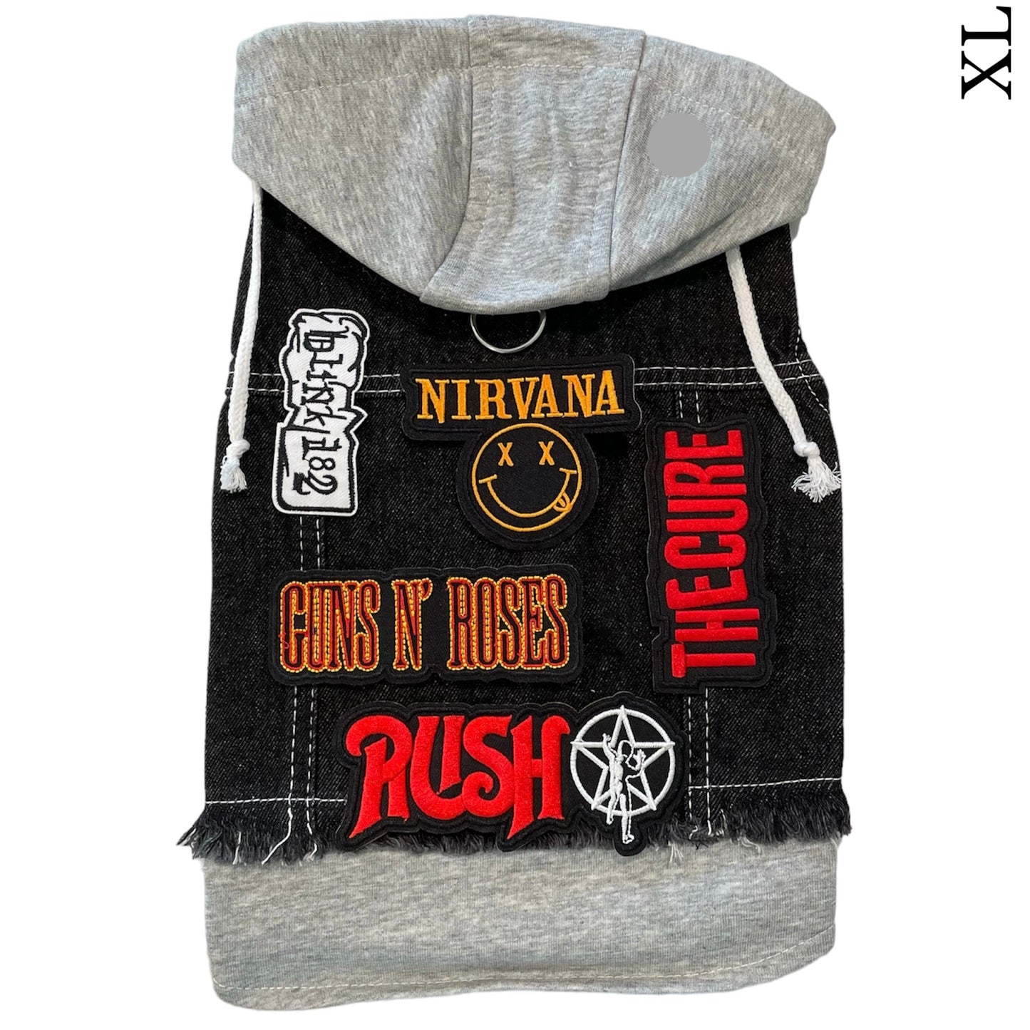 Black Rocker Hoodie - NIRVANA