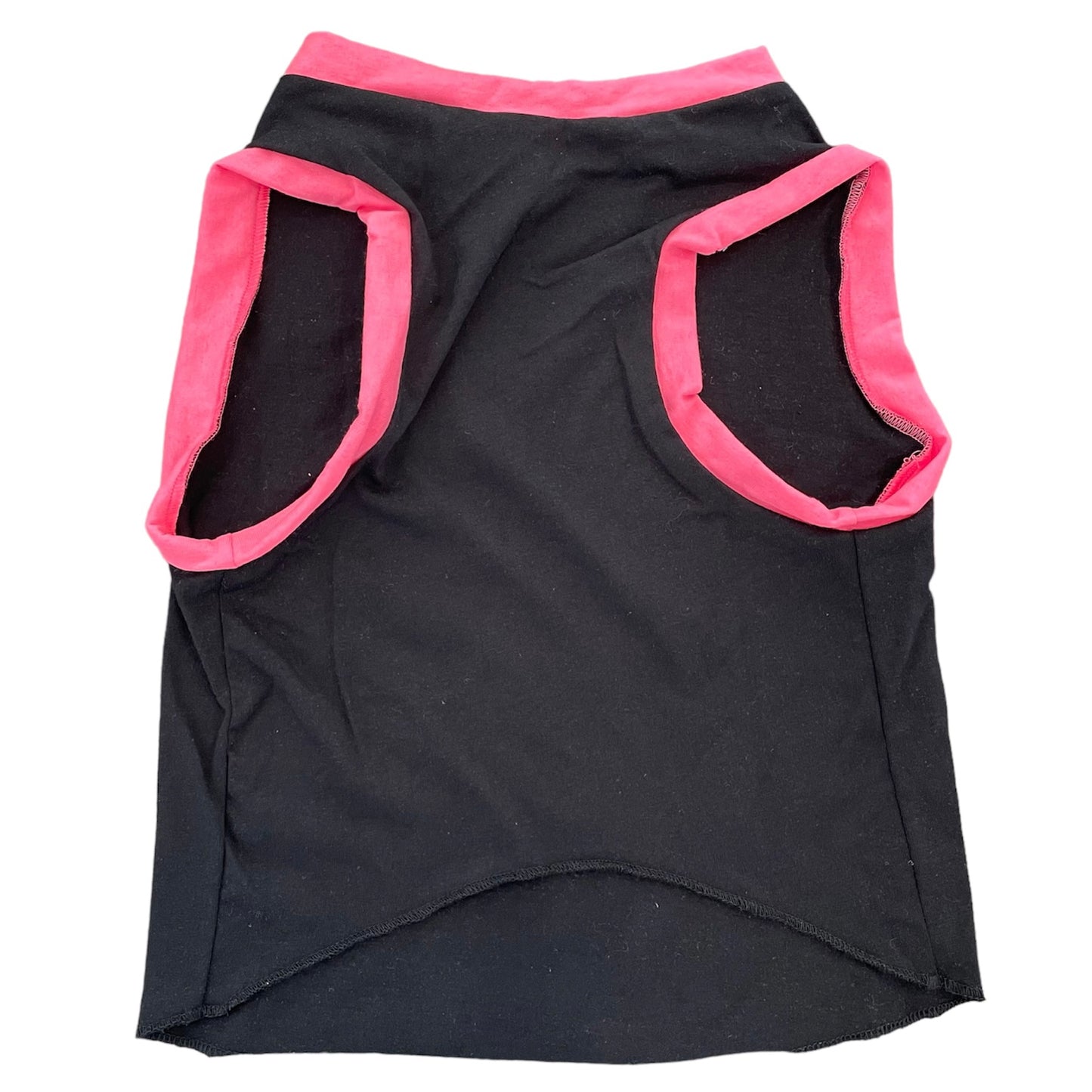 Upcycled Dog Tank - XL "ACDC PINK"