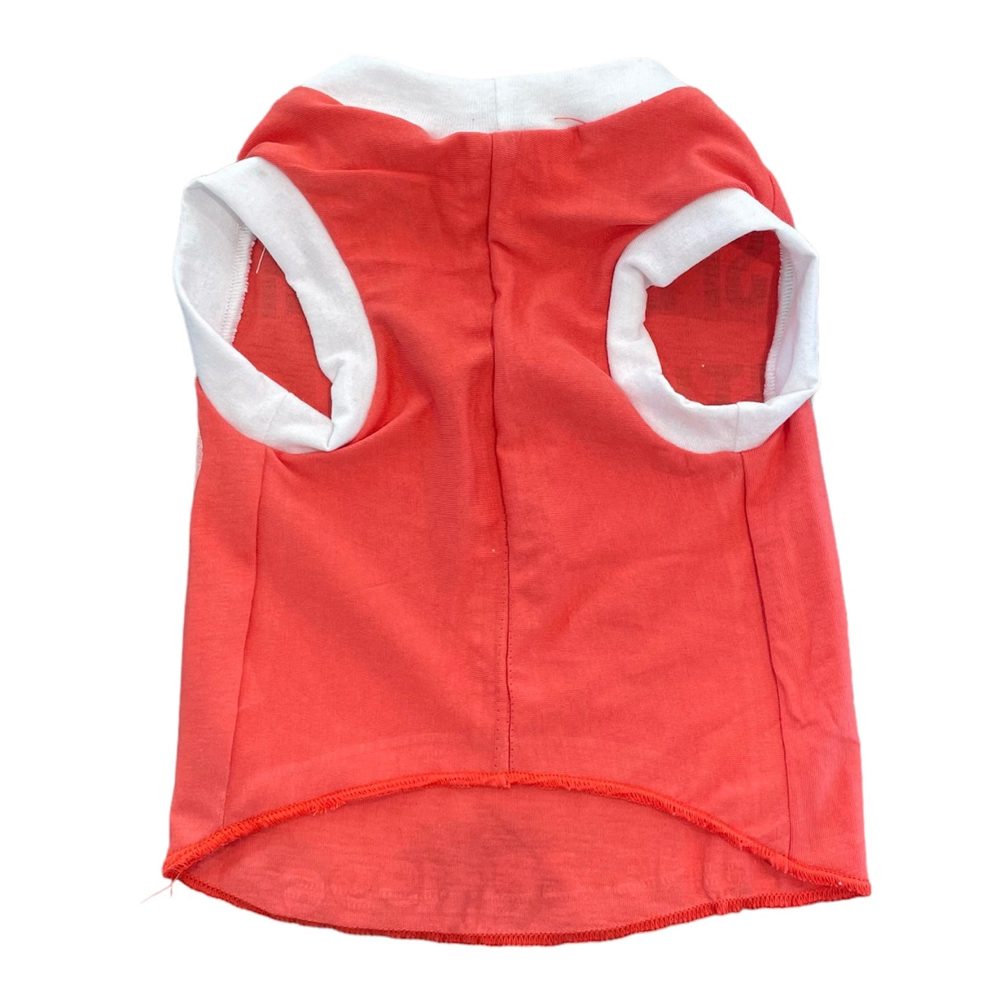 Upcycled Dog Tank - S "A NIGHT WITH KISS"