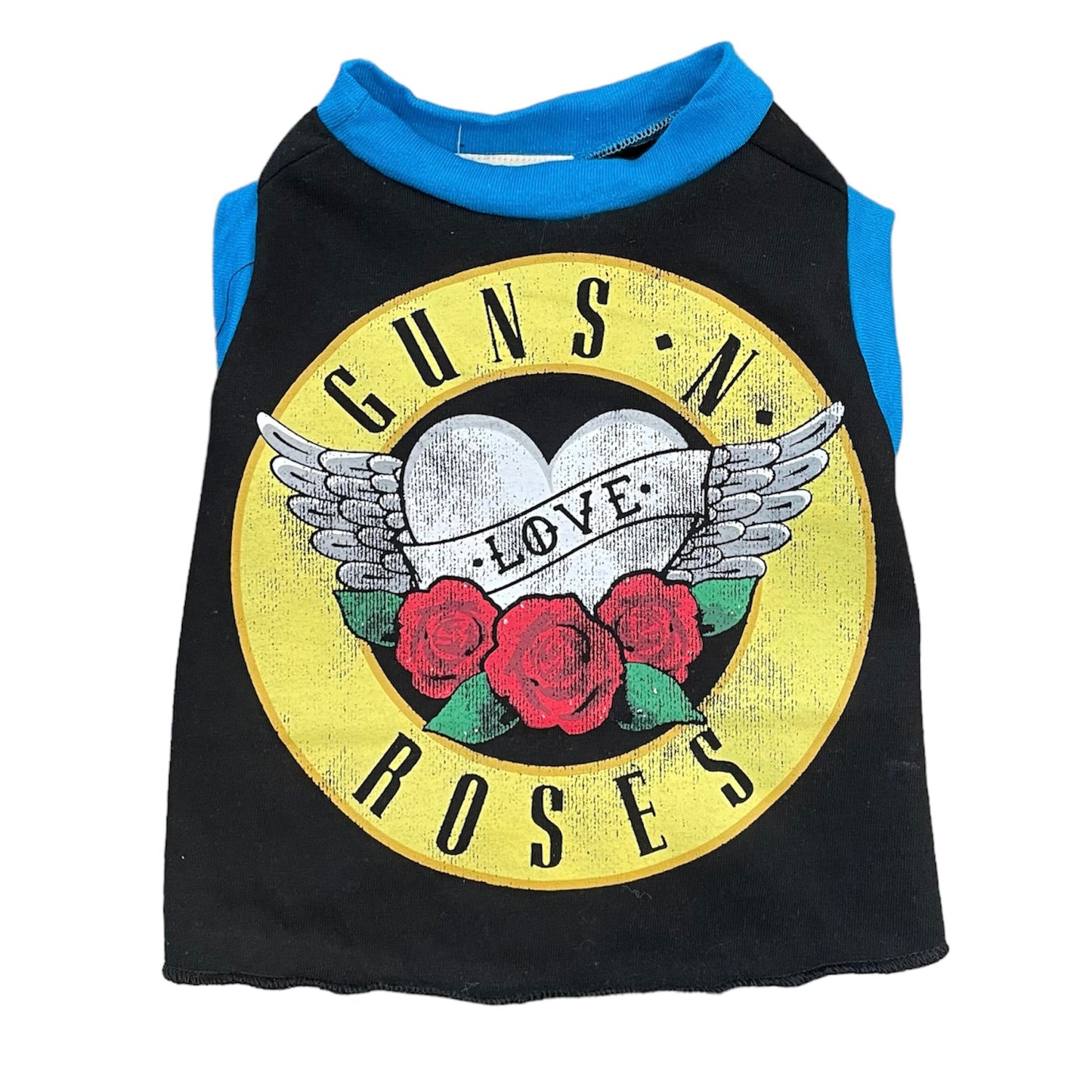 Upcycled Dog Tank - S "Guns n' Roses"