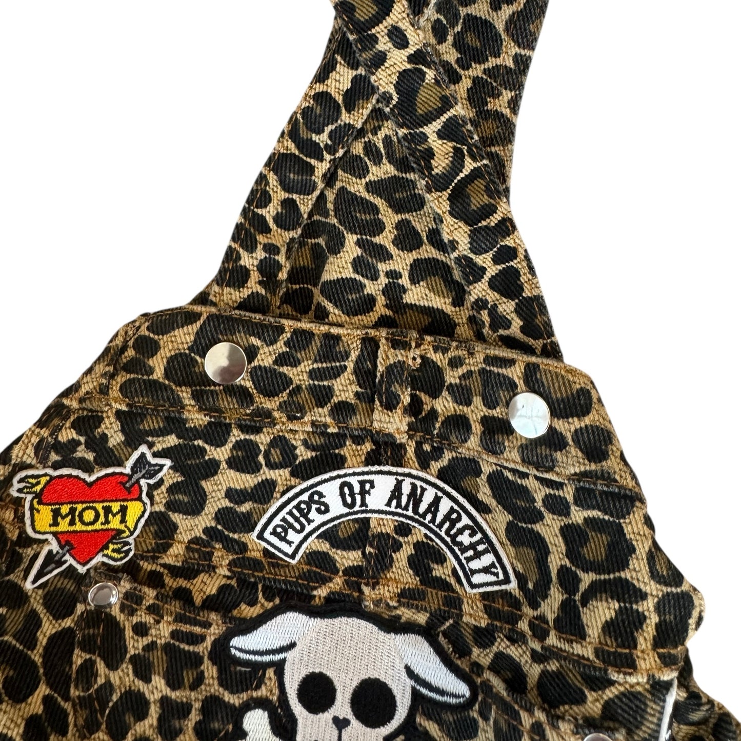 Animal Print Pups of Anarchy Overall