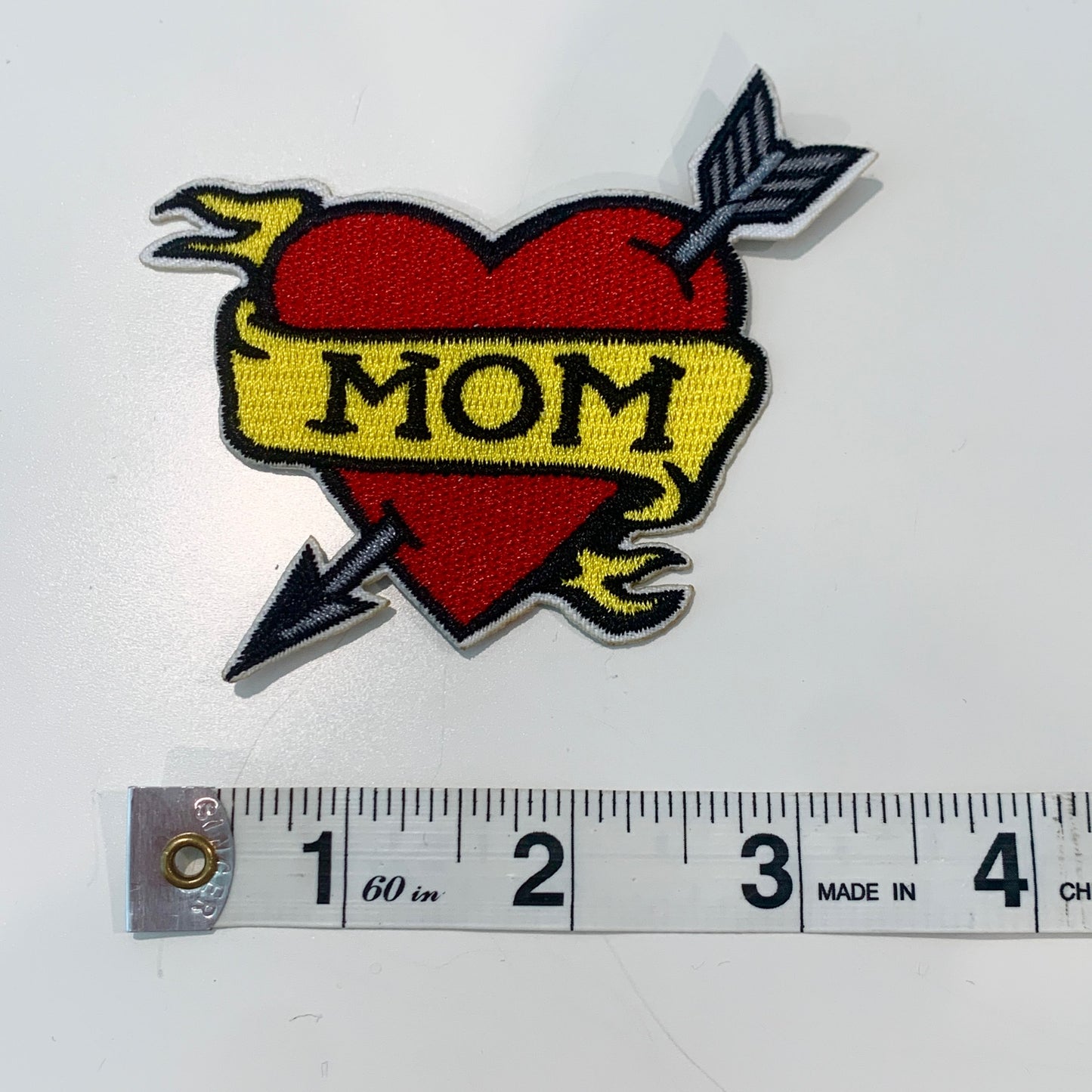 Mom Heart Patch (3 design options)
