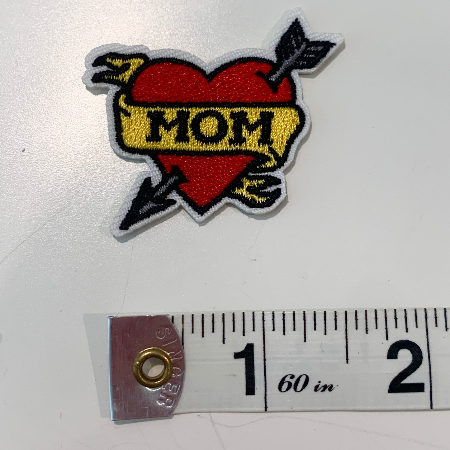 Mom Heart Patch (3 design options)