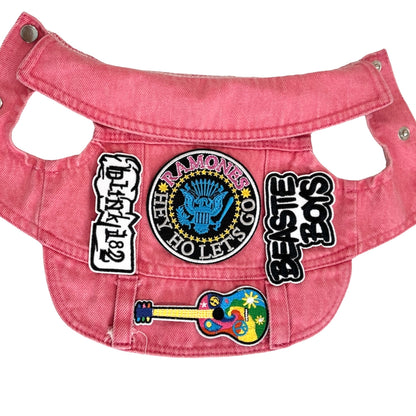 Pink Rocker Vest - Ramones