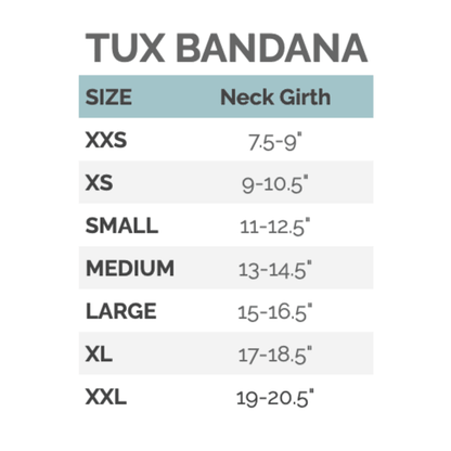 Black Ceremony Tuxedo Bandana