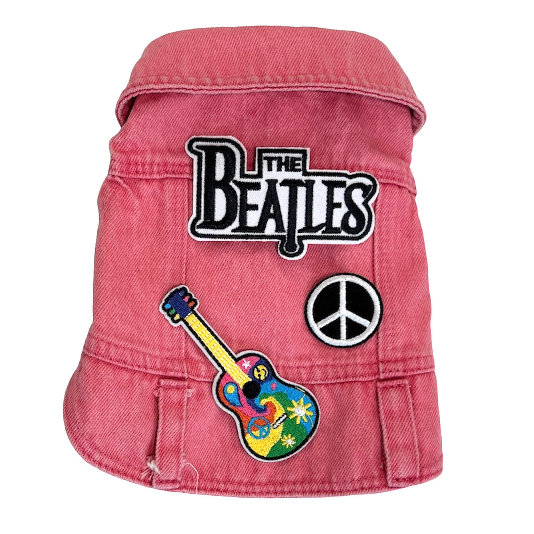 Pink Rocker Vest - Beatles