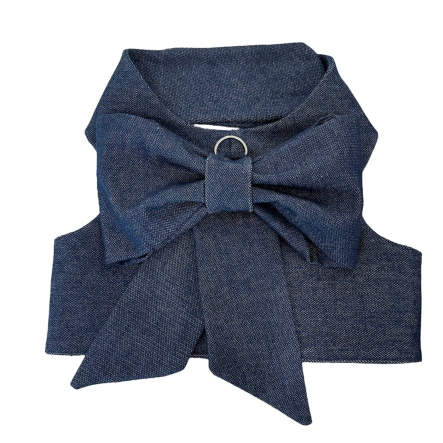 Blue Bow Harness