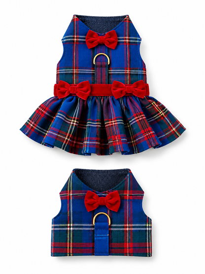 Red/Blue Plaid Dress