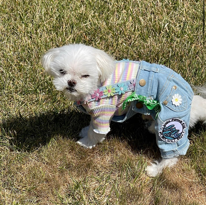 Flower Power Overalls