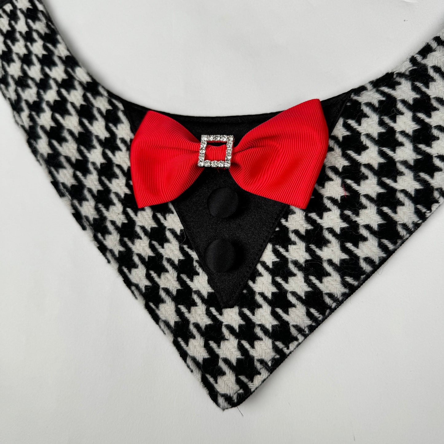 Royal Houndstooth Bandana