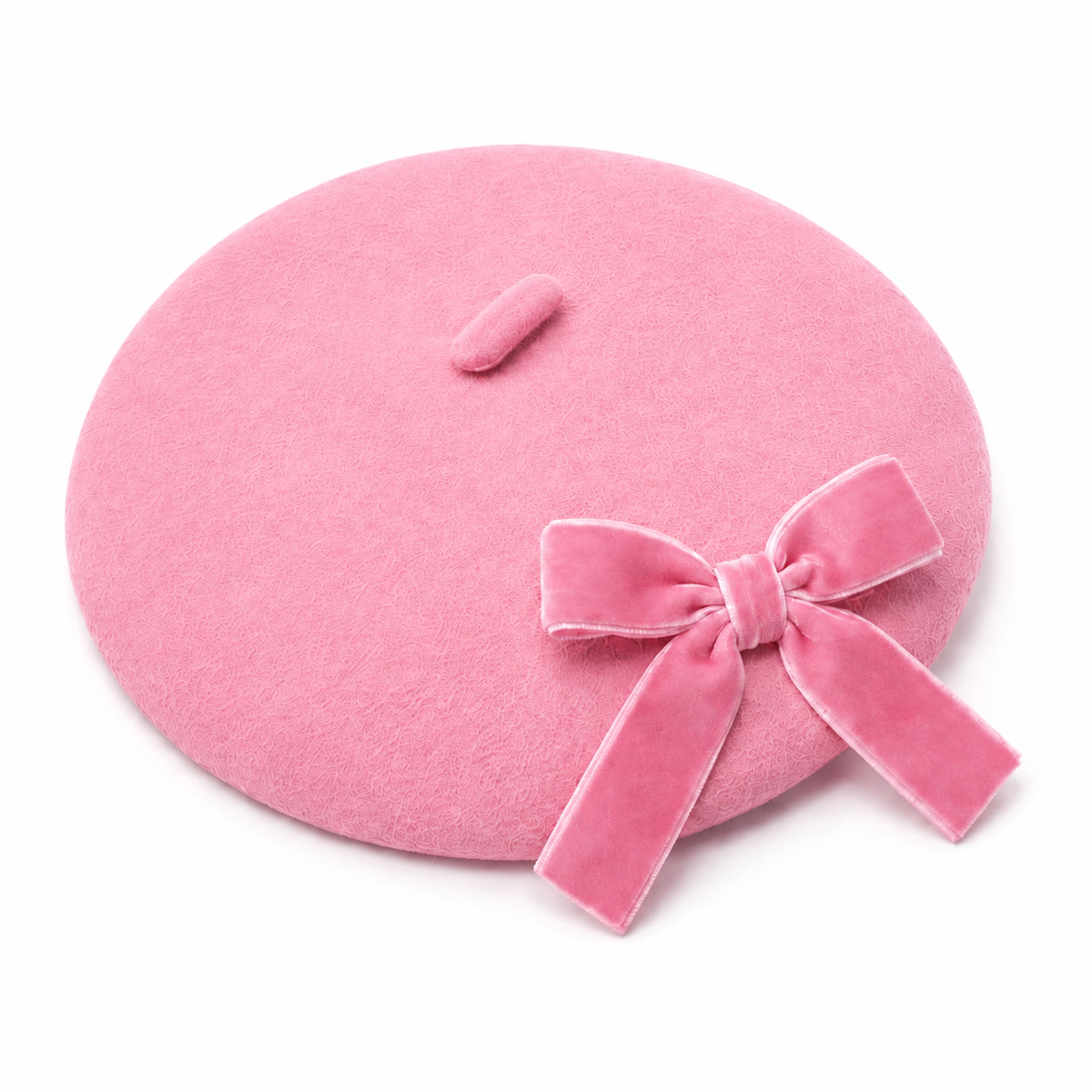 Beret with Bow