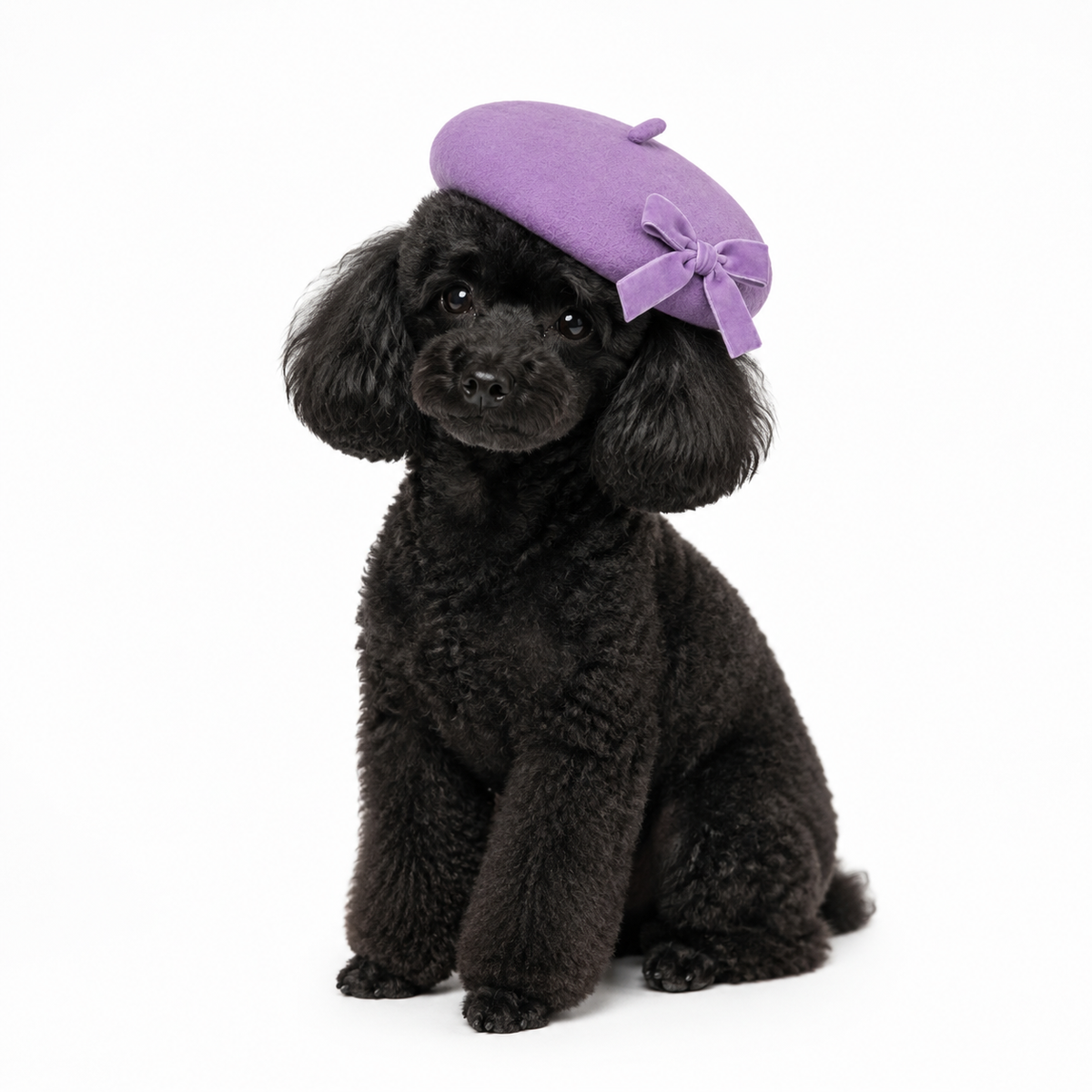 Beret with Bow