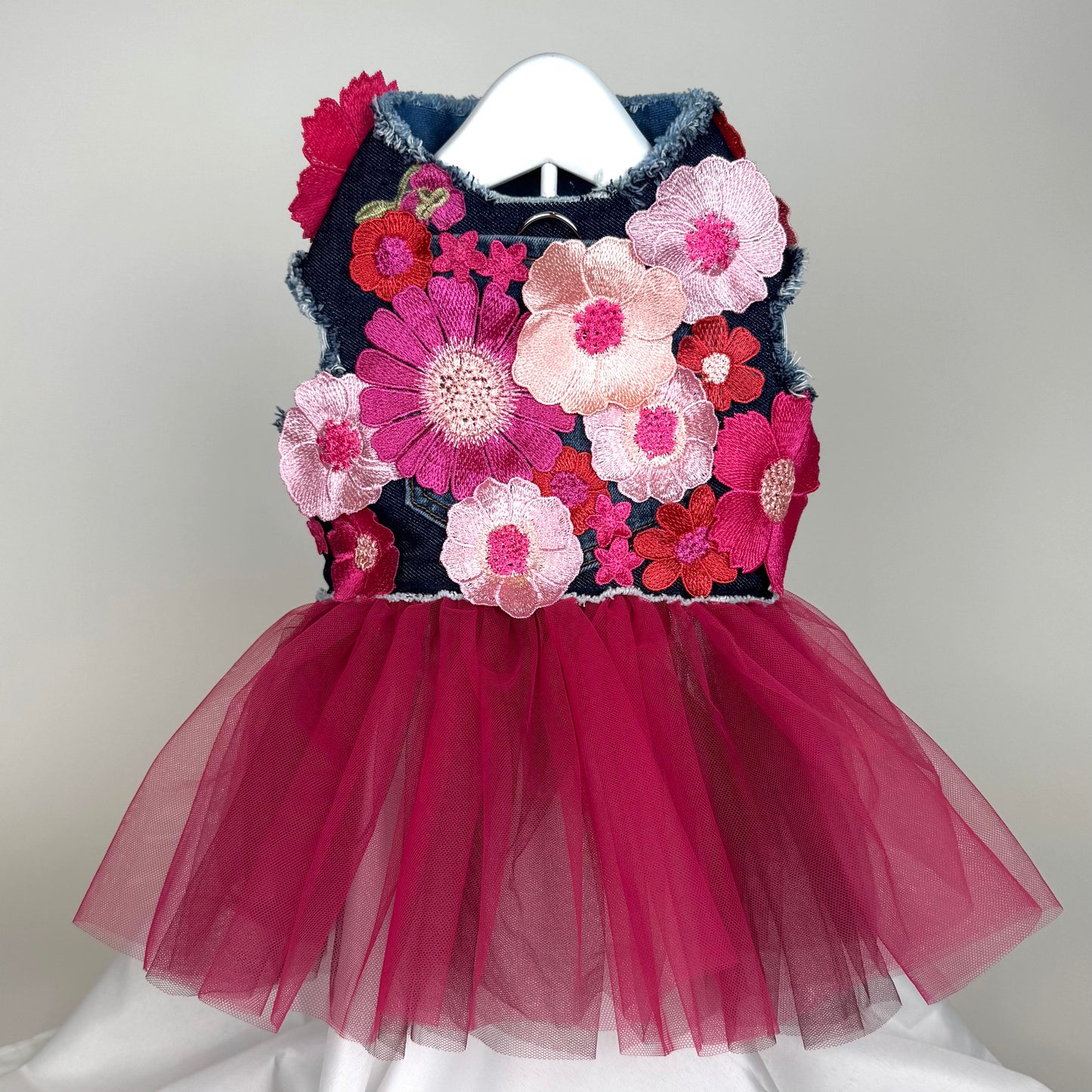 Raspberry Sorbet Bouquet Dress