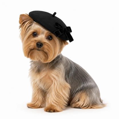 Beret with Bow