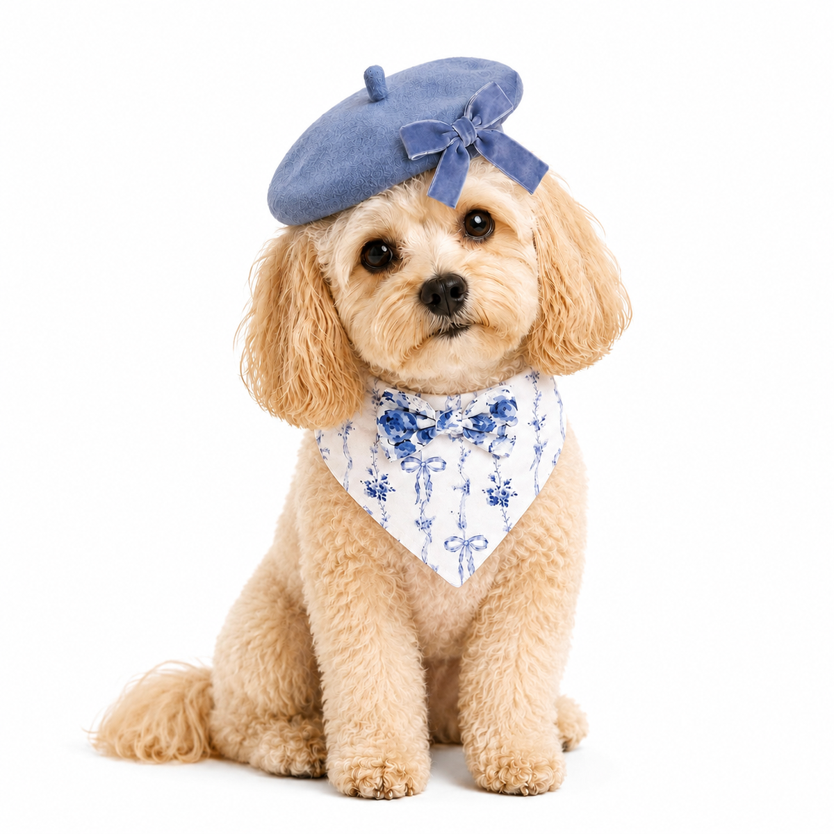 Beret with Bow