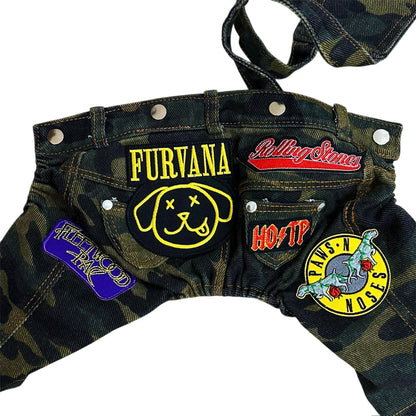 Ruff & Roll Camo Overalls