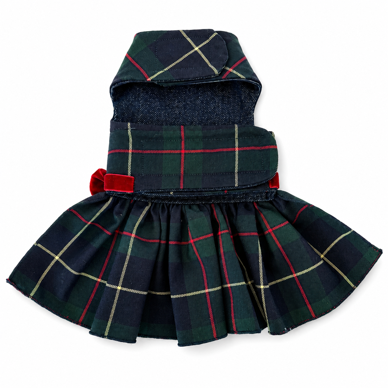 Green Plaid Dress