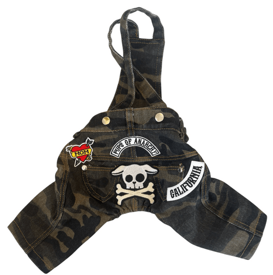 Camouflage Pups of Anarchy Overall