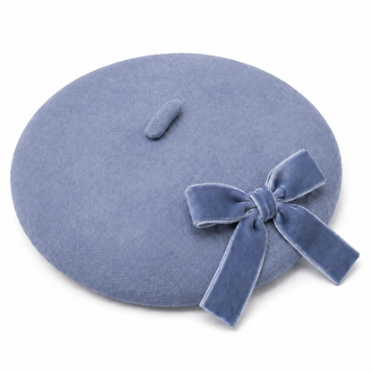 Beret with Bow