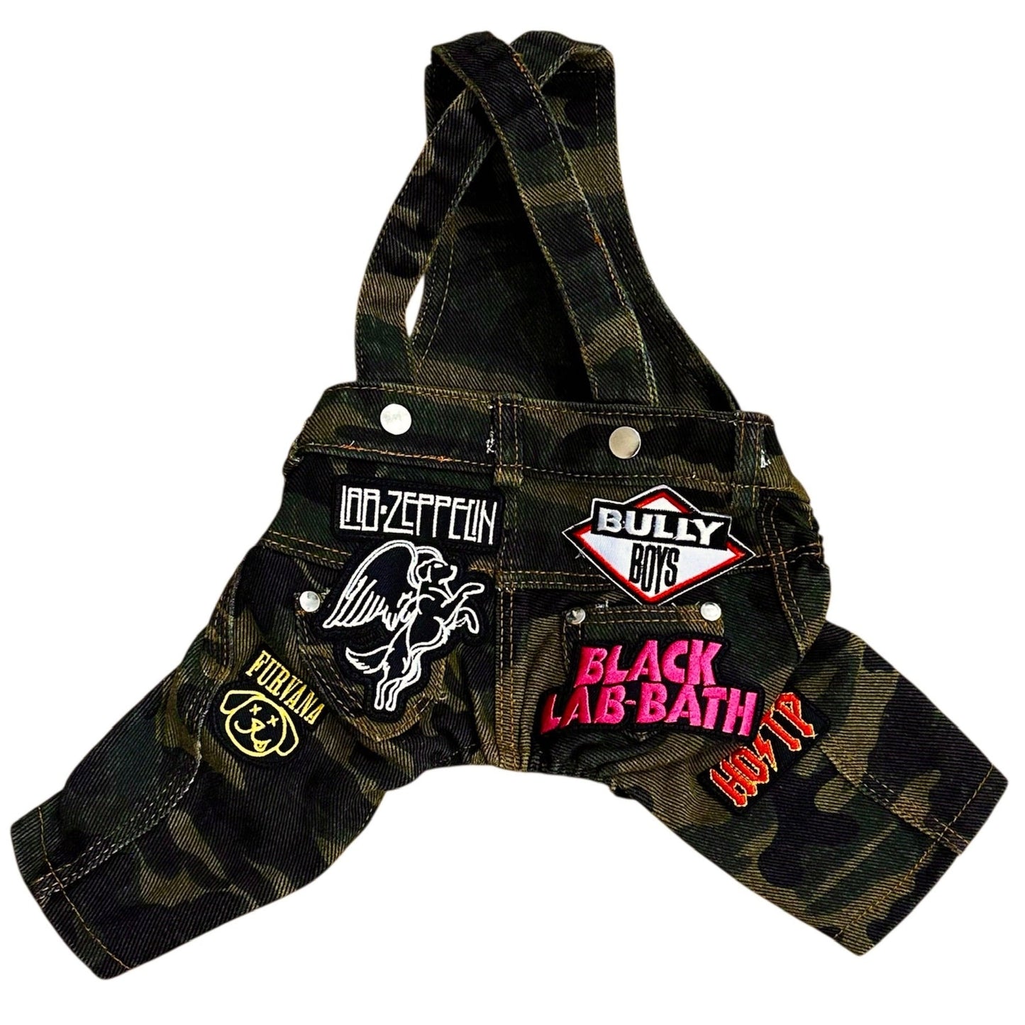 Ruff & Roll Camo Overalls
