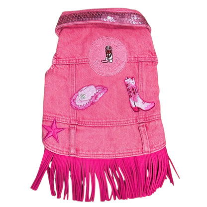 Pink Dolly Vest