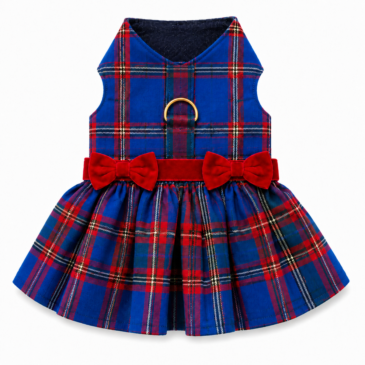 red white and blue plaid dress Red/Blue XXS Blu Dot Lap 4 or cool slippers Pick Model:Model 3 tihuan