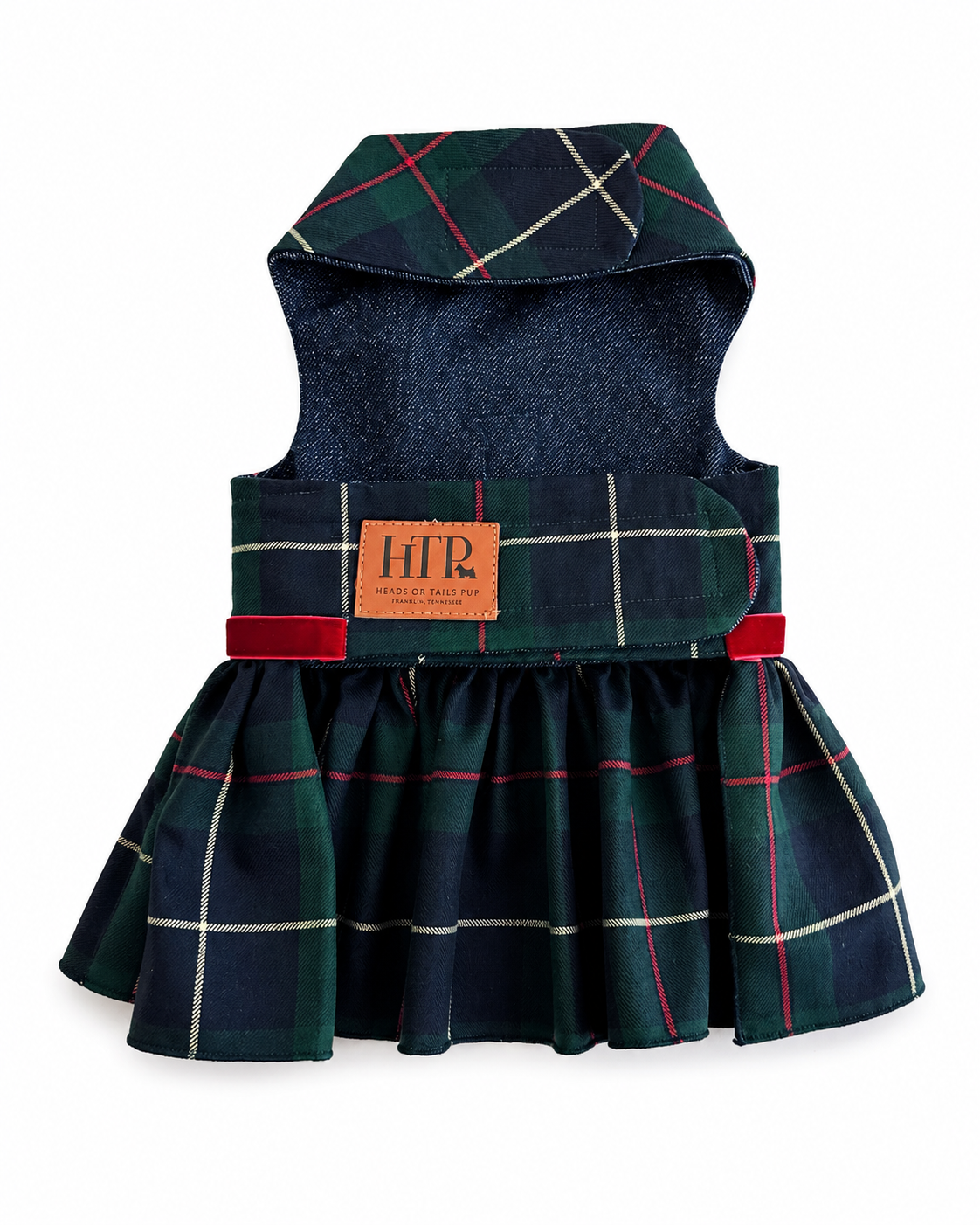 Green Plaid Dress