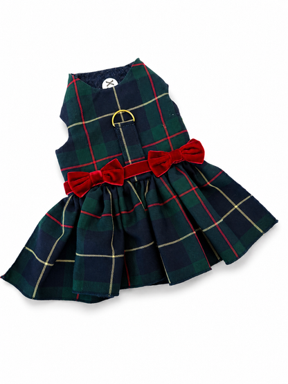 Green Plaid Dress