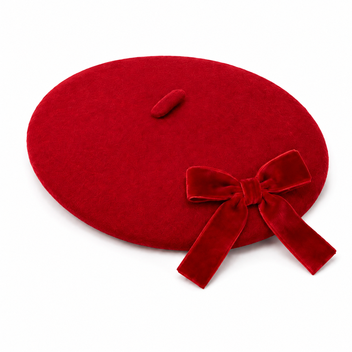 Beret with Bow