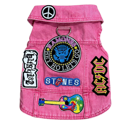 Pink Rocker Vest