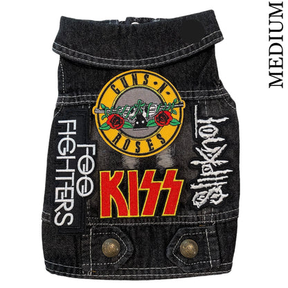 Denim Rocker Vest - GUNS N' ROSES