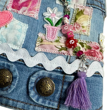 Floral Patchwork Vest