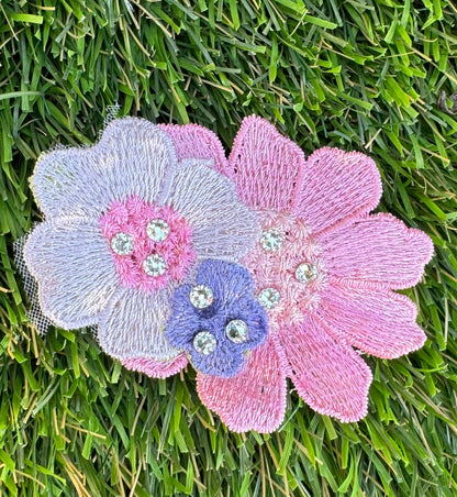 Spring Flower Hair Clips