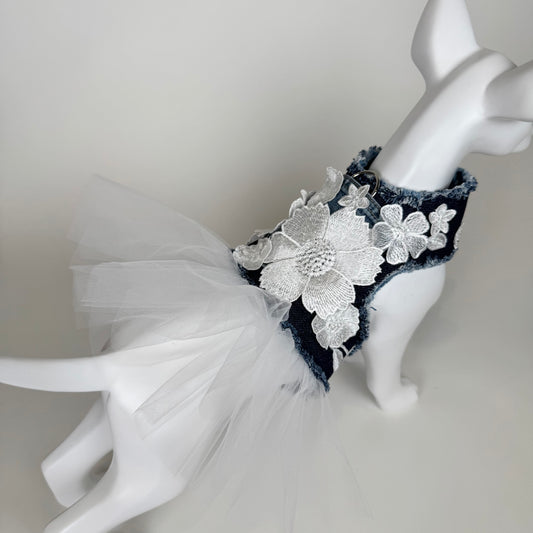 Coconut Chantilly Bouquet Dress