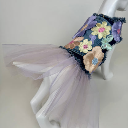 Ube Buttercream Bouquet Dress