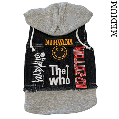 Black Rocker Hoodie - NIRVANA